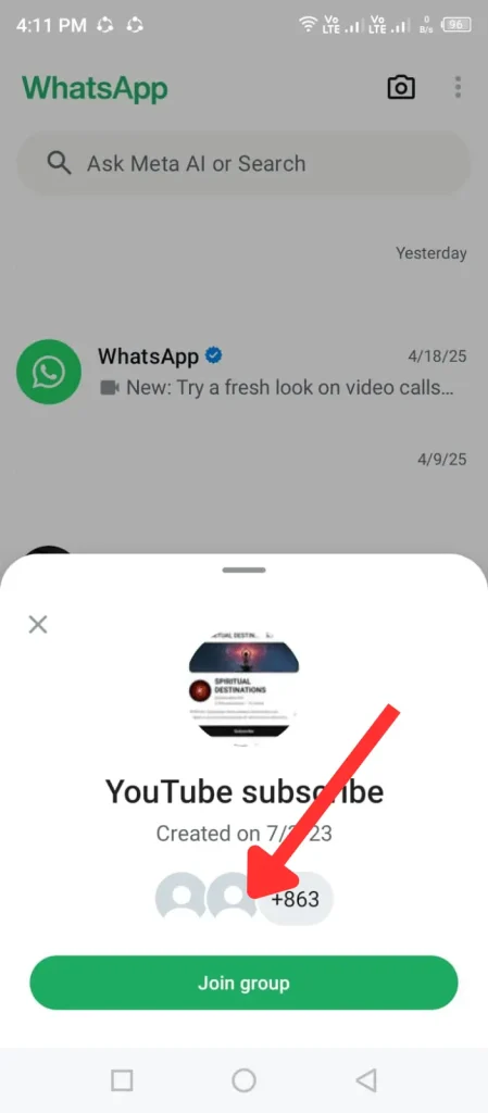 How to Join YouTube WhatsApp Group Link
