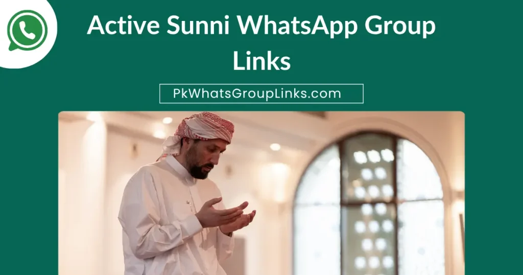Active Sunni WhatsApp Group Links